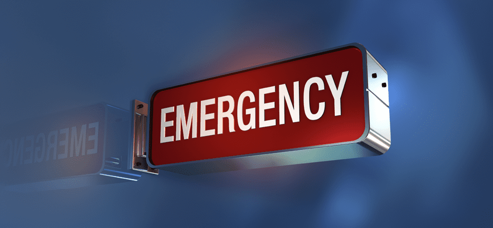 emergency sign